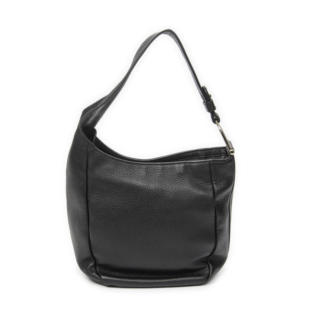 Gucci Small Greenwich Hobo Black Grain Calf Skin Leather — view 5