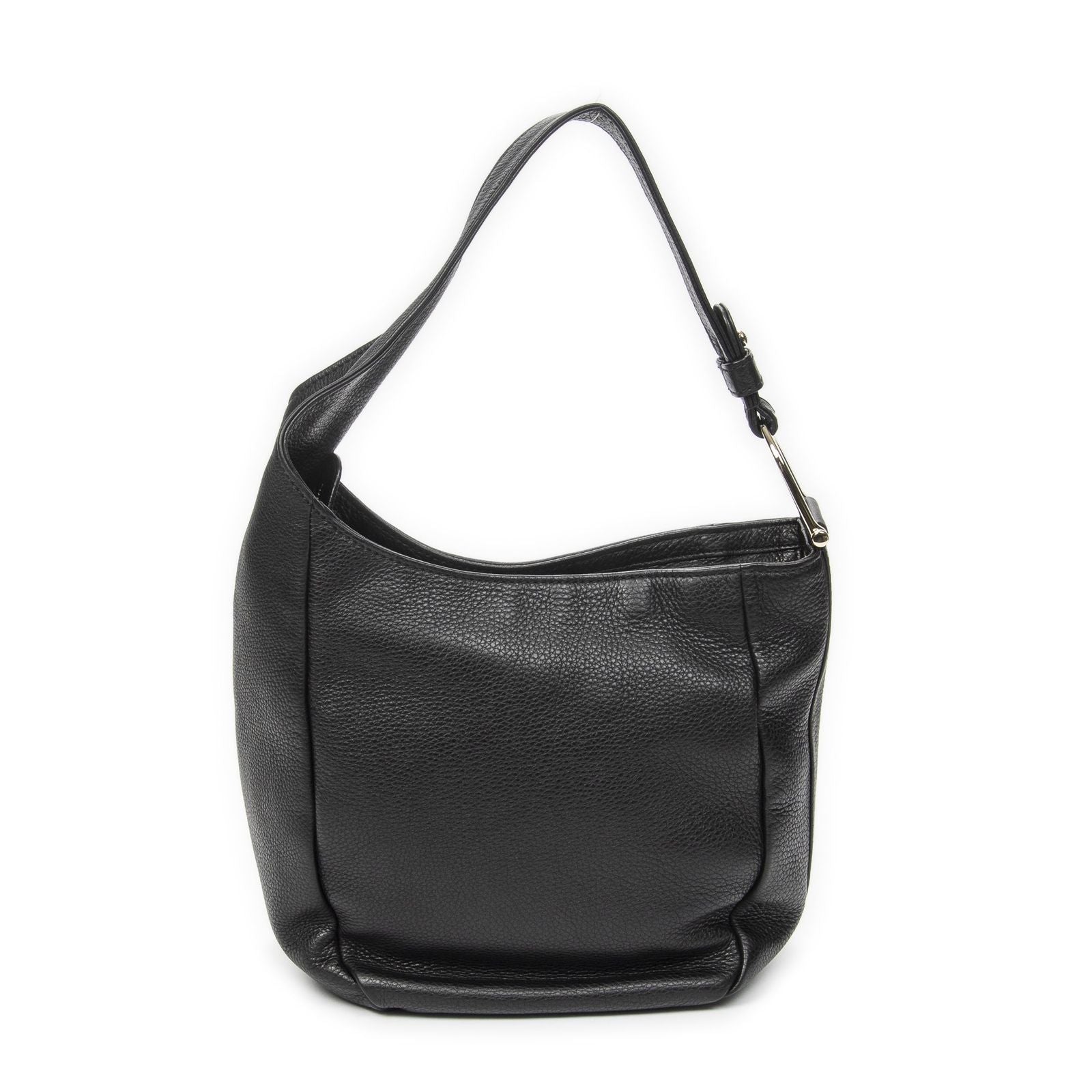 Gucci Small Greenwich Hobo Black Grain Calf Skin Leather — view 5