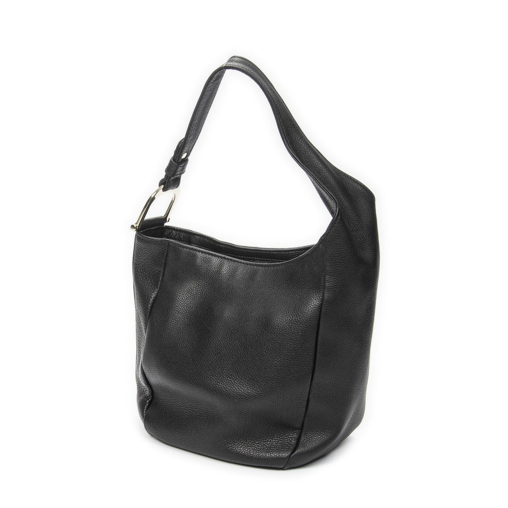 Gucci Small Greenwich Hobo Black Grain Calf Skin Leather — view 2