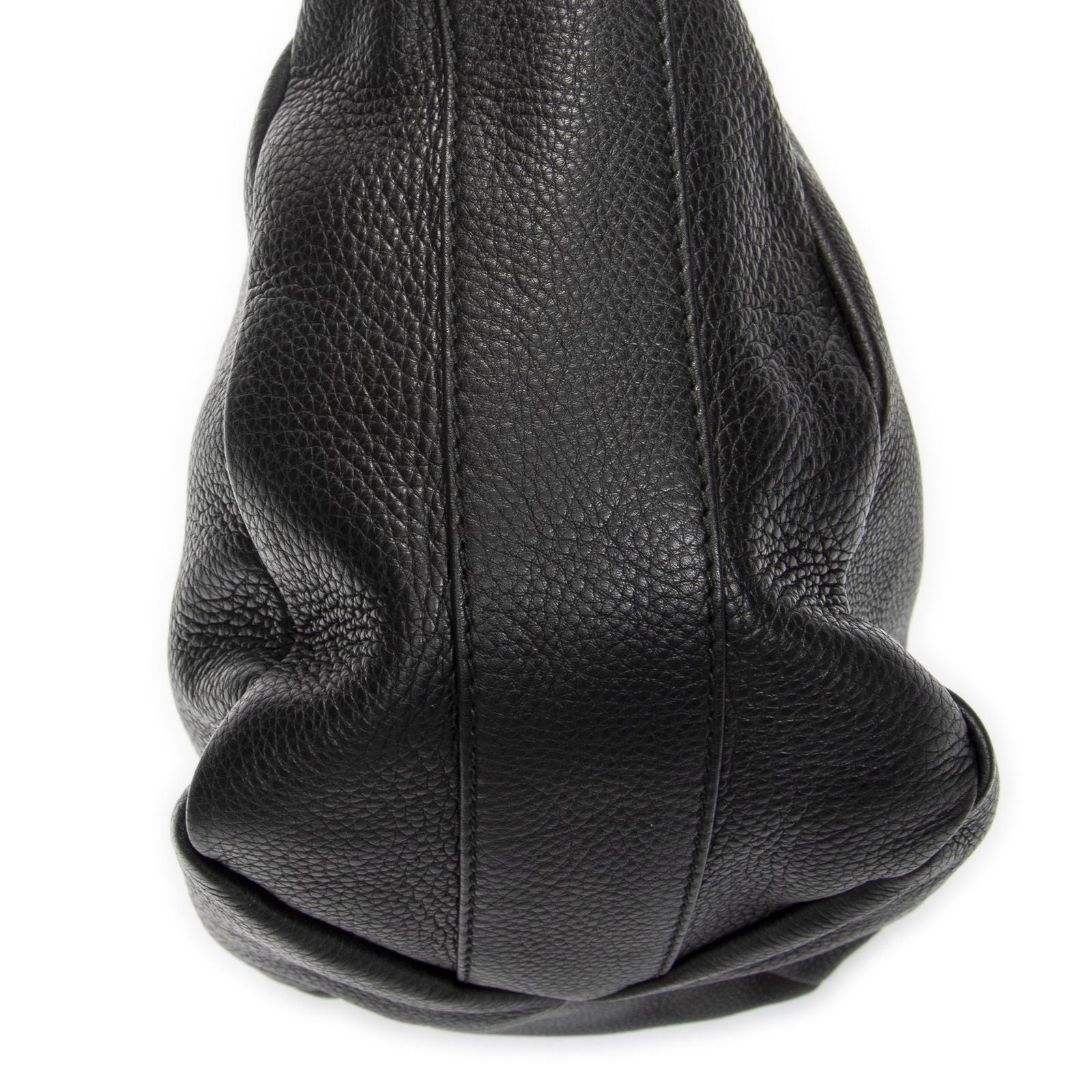 Gucci Small Greenwich Hobo Black Grain Calf Skin Leather — view 8