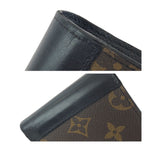 Louis Vuitton Monogram Portefeuille Multiple Brown Fold Wallet Compact — view 6