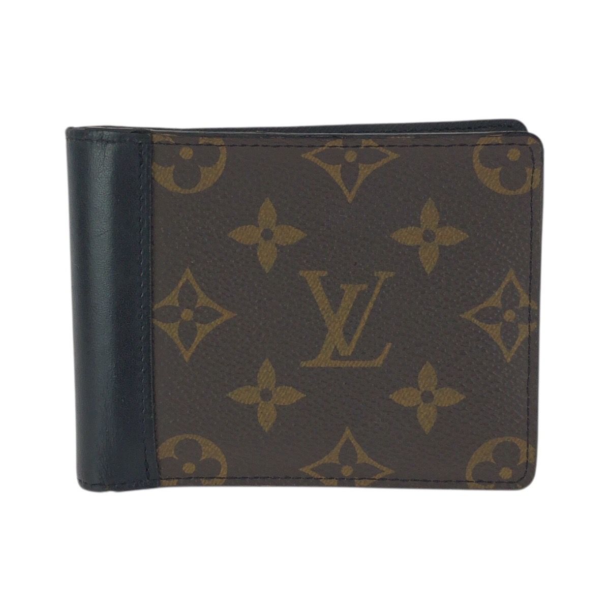 Louis Vuitton Monogram Portefeuille Multiple Brown Fold Wallet Compact