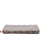 Louis Vuitton Clemence Wallet Brown Red Damier Ebene — view 3