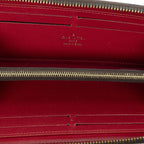 Louis Vuitton Clemence Wallet Brown Red Damier Ebene — view 4