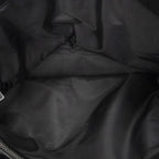 Gucci Side Pocket Rectangular Tote Black Nylon Canvas — view 9
