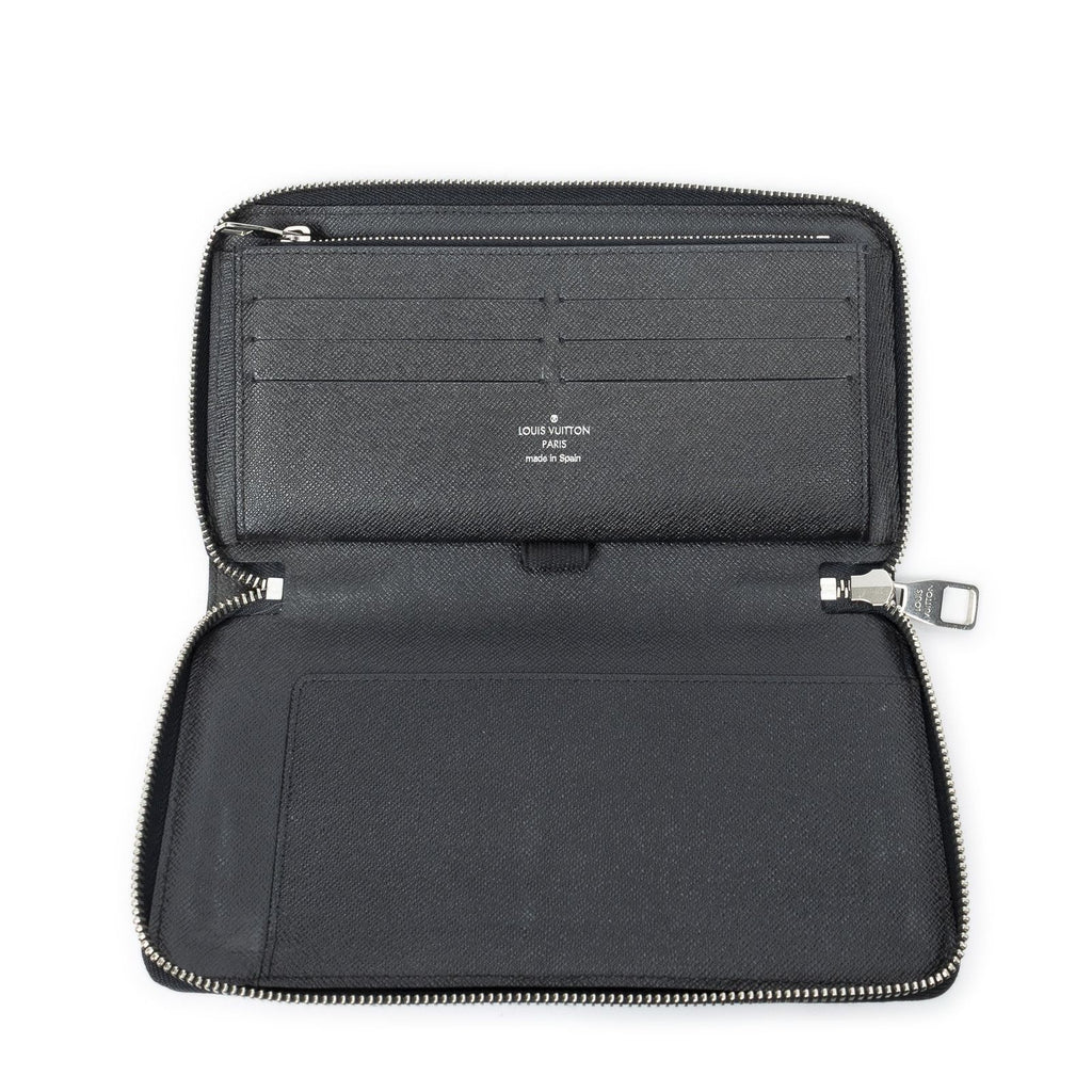 Louis Vuitton Organizer Wallet Black Damier Graphite — view 4