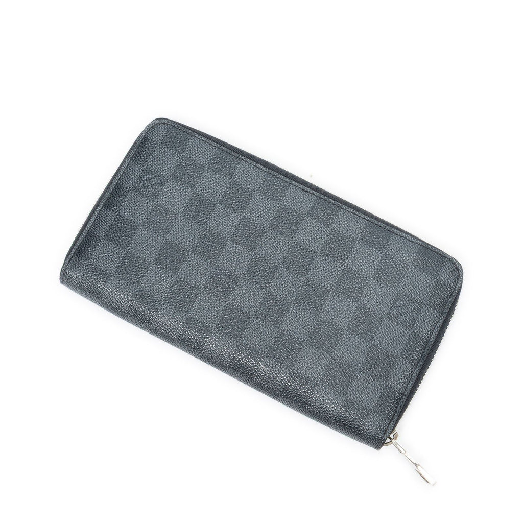 Louis Vuitton Organizer Wallet Black Damier Graphite — view 2