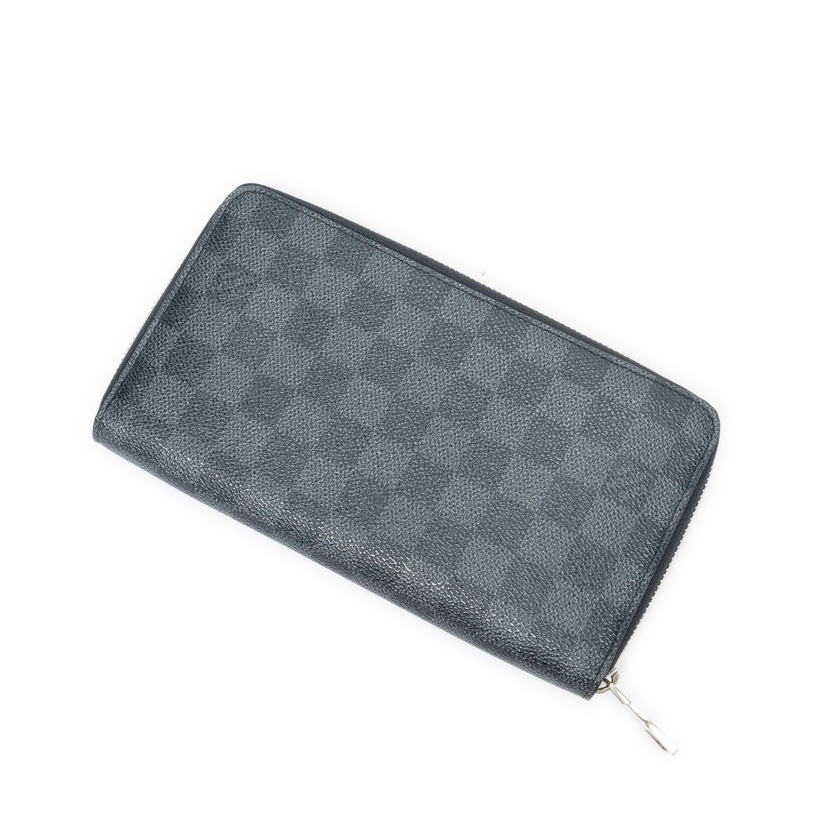 Louis Vuitton Organizer Wallet Black Damier Graphite — view 2