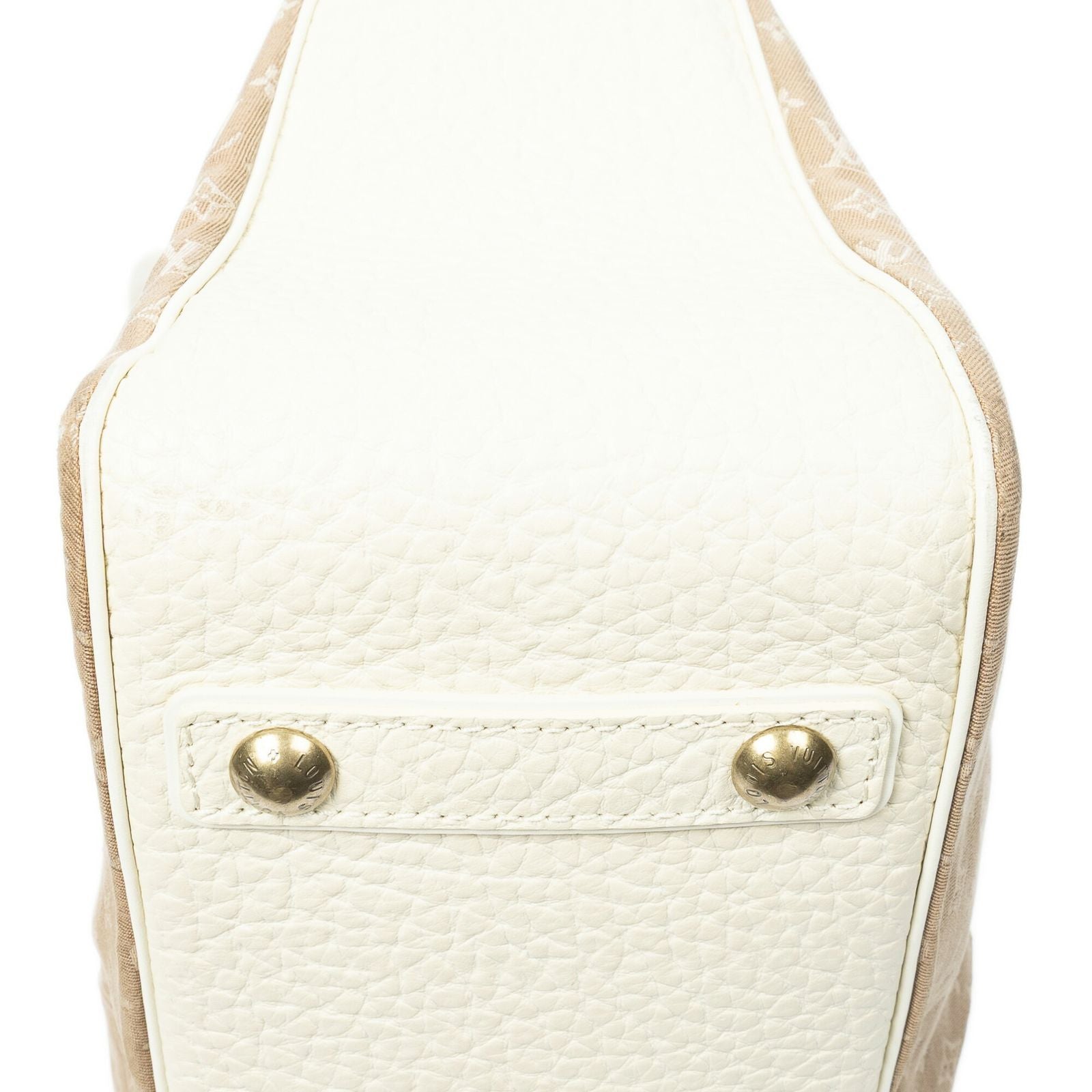 Louis Vuitton Trapeze Beige White Monogram Minilin Messenger — view 8