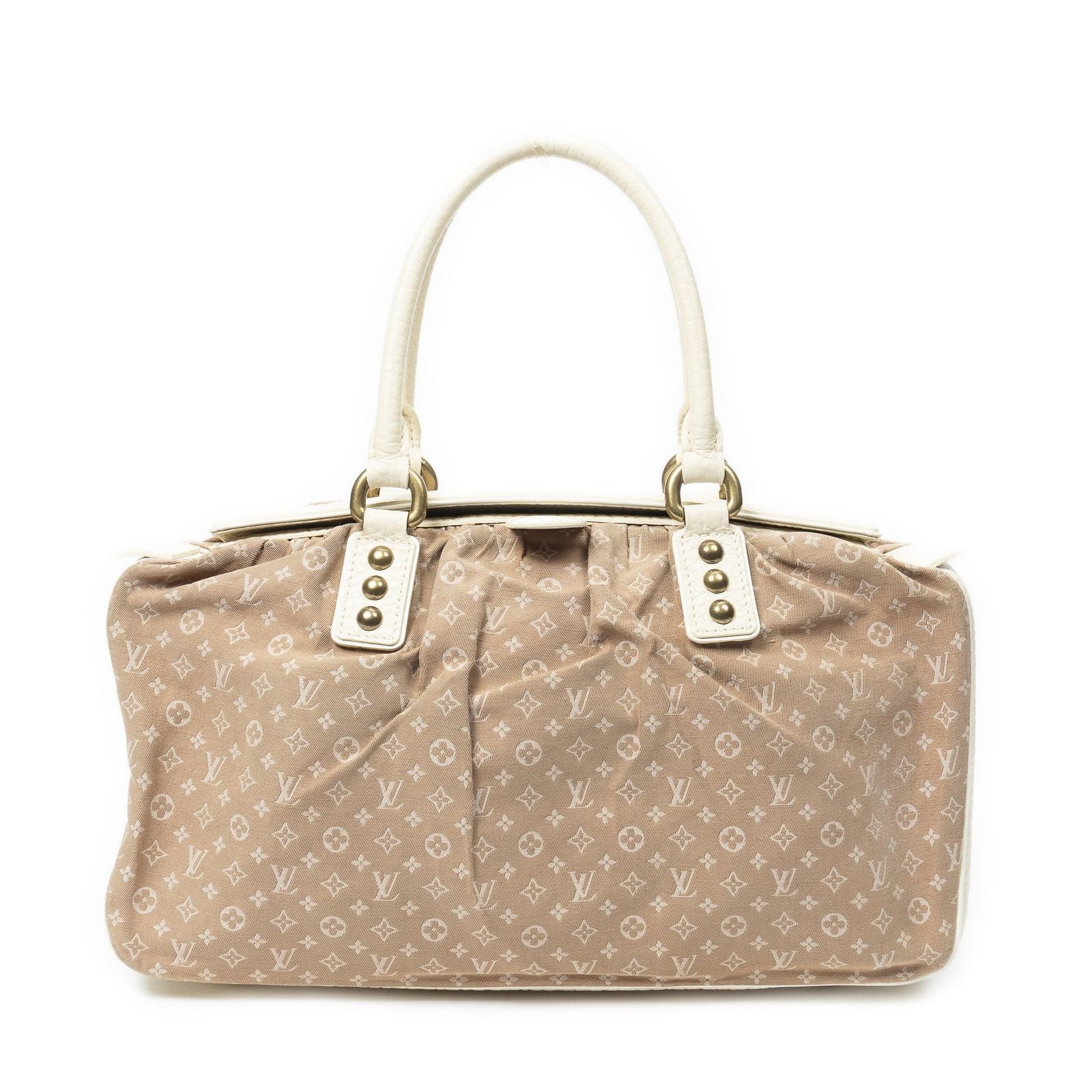 Louis Vuitton Trapeze Beige White Monogram Minilin Messenger