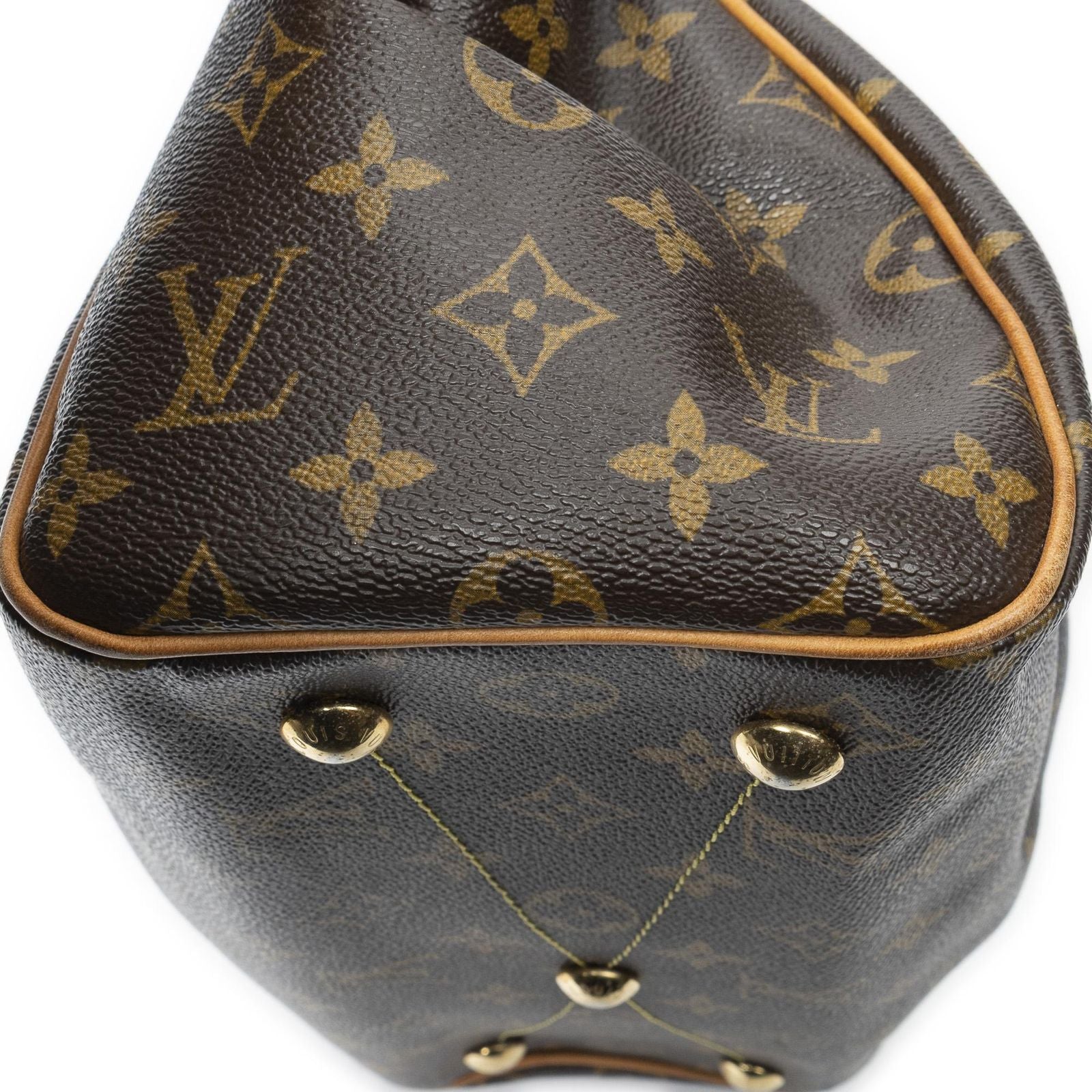 Louis Vuitton Tivoli Brown Monogram Canvas Messenger — view 8