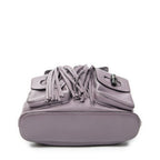 Gucci Bamboo Backpack Tassel Purple Calfskin Leather — view 6