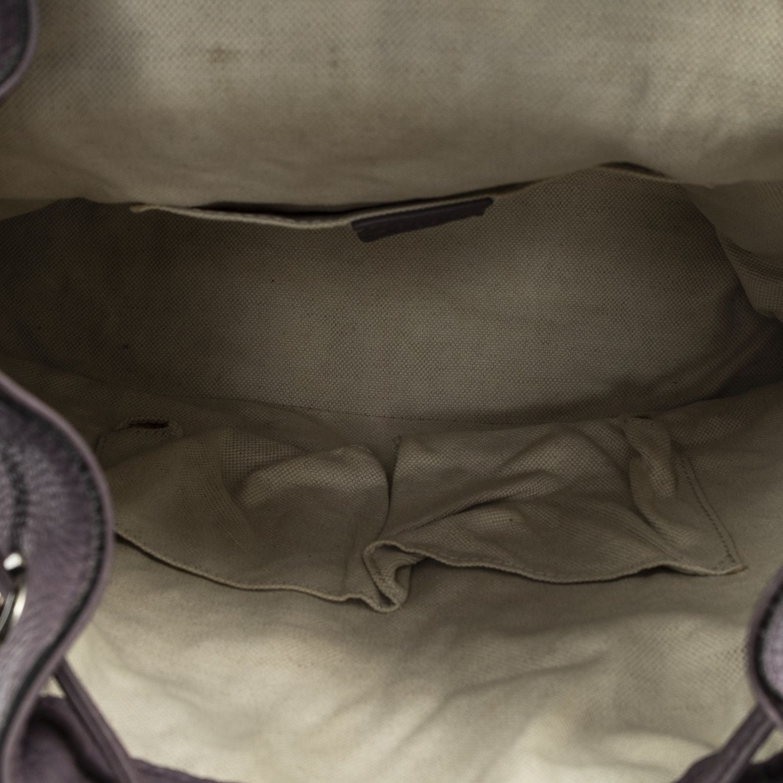 Gucci Bamboo Backpack Tassel Purple Calfskin Leather — view 9