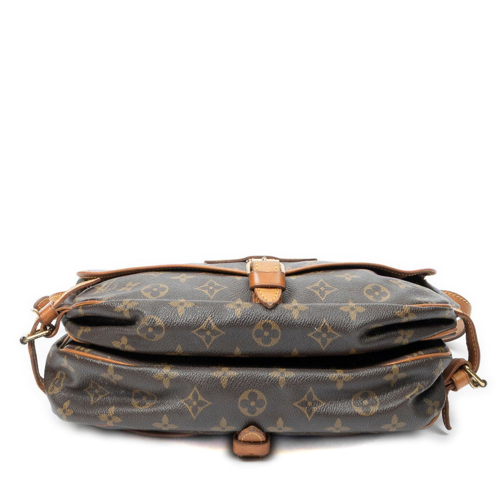 Louis Vuitton Saumur Brown Monogram Canvas — view 6