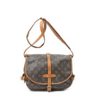 Louis Vuitton Saumur Brown Monogram Canvas — view 5