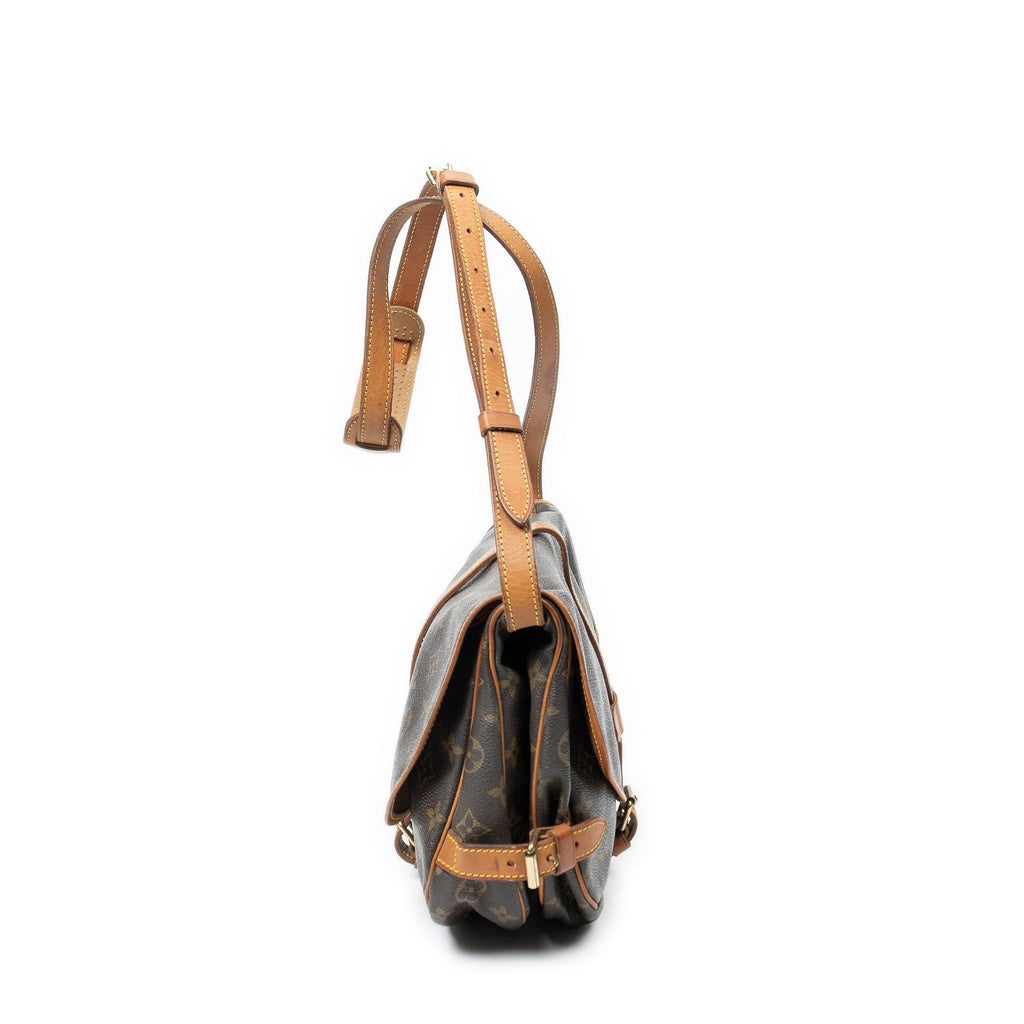 Louis Vuitton Saumur Brown Monogram Canvas — view 4