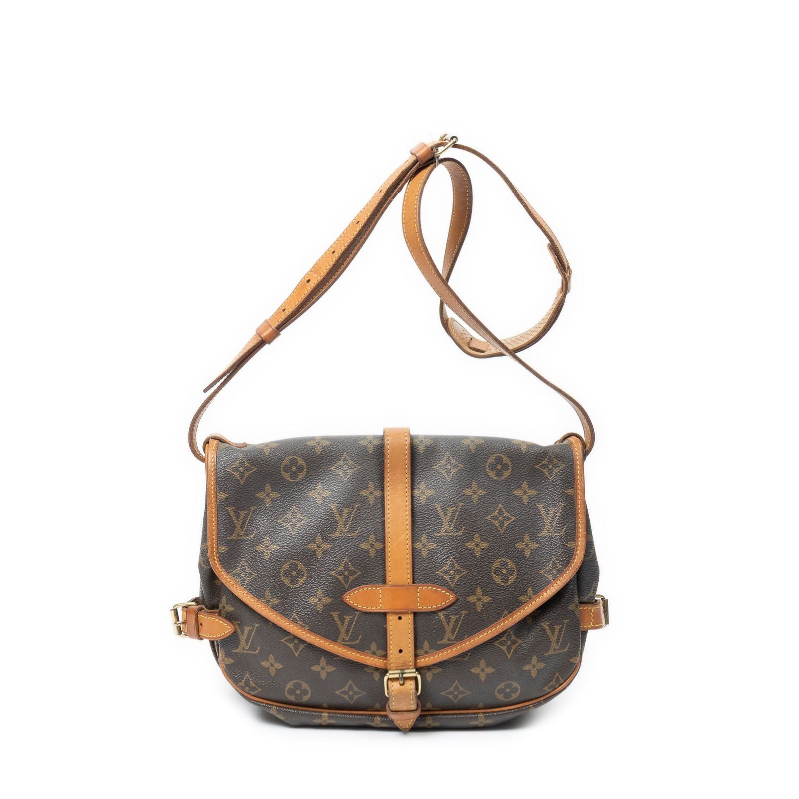 Louis Vuitton Saumur Brown Monogram Canvas