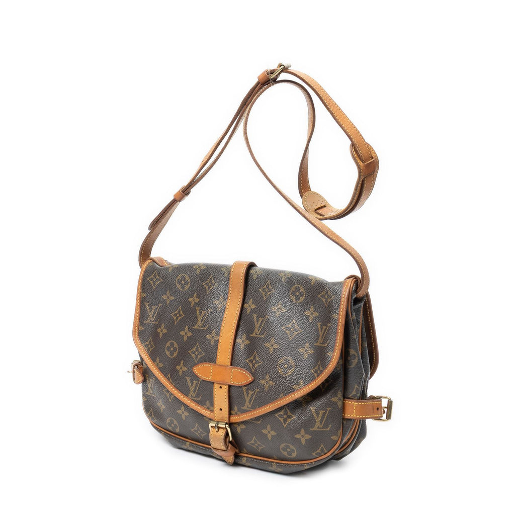 Louis Vuitton Saumur Brown Monogram Canvas — view 2