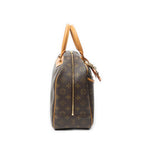 Louis Vuitton Deauville Brown Monogram Canvas Handbag — view 4