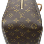 Louis Vuitton Deauville Brown Monogram Canvas Handbag — view 7