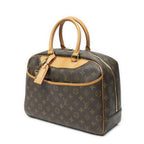 Louis Vuitton Deauville Brown Monogram Canvas Handbag — view 2