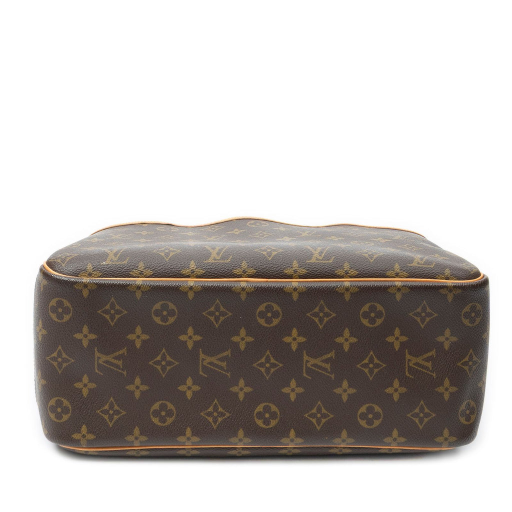 Louis Vuitton Deauville Brown Monogram Canvas Handbag — view 6
