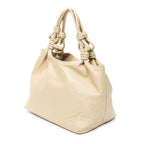 Loeweanagram Knot Hobo Light Beige Calfskin Leather — view 2