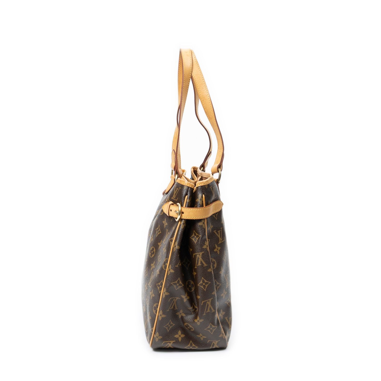 Louis Vuitton Batignolles Vertical Brown Monogram Canvas Messenger — view 3