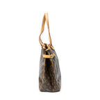Louis Vuitton Batignolles Vertical Brown Monogram Canvas Messenger — view 4
