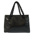 Prada Black Leather Tote