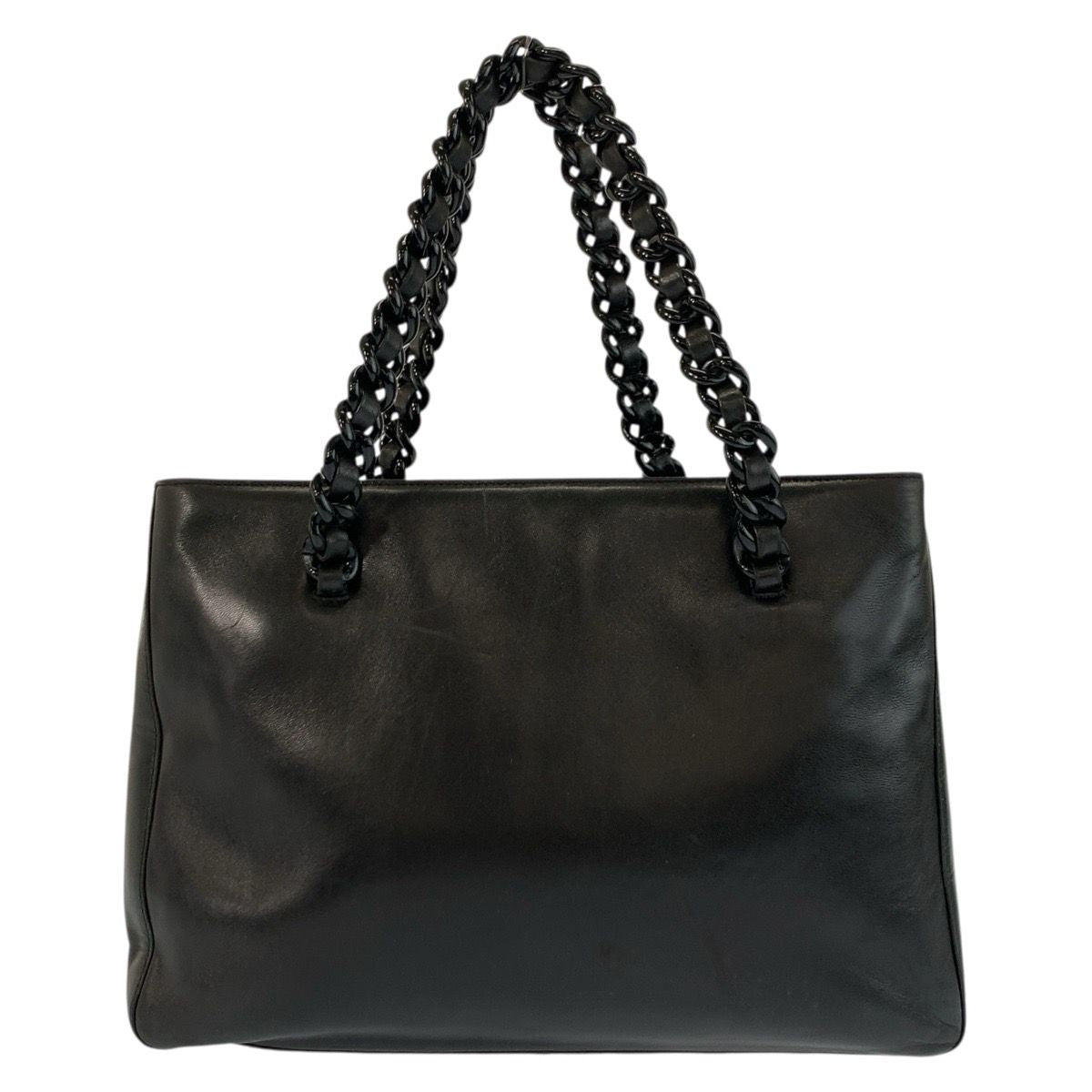 Prada Black Leather Tote