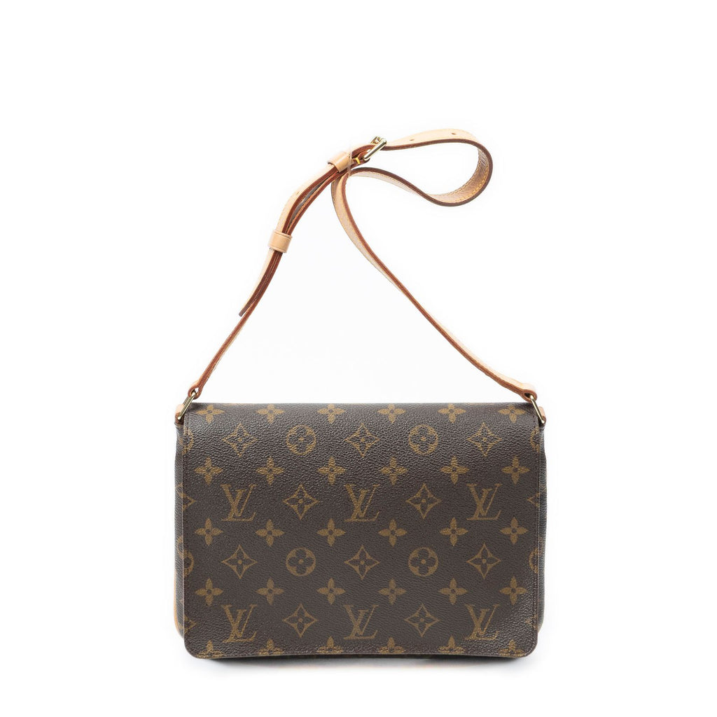 Louis Vuitton Musette Tango Brown Monogram Canvas Messenger