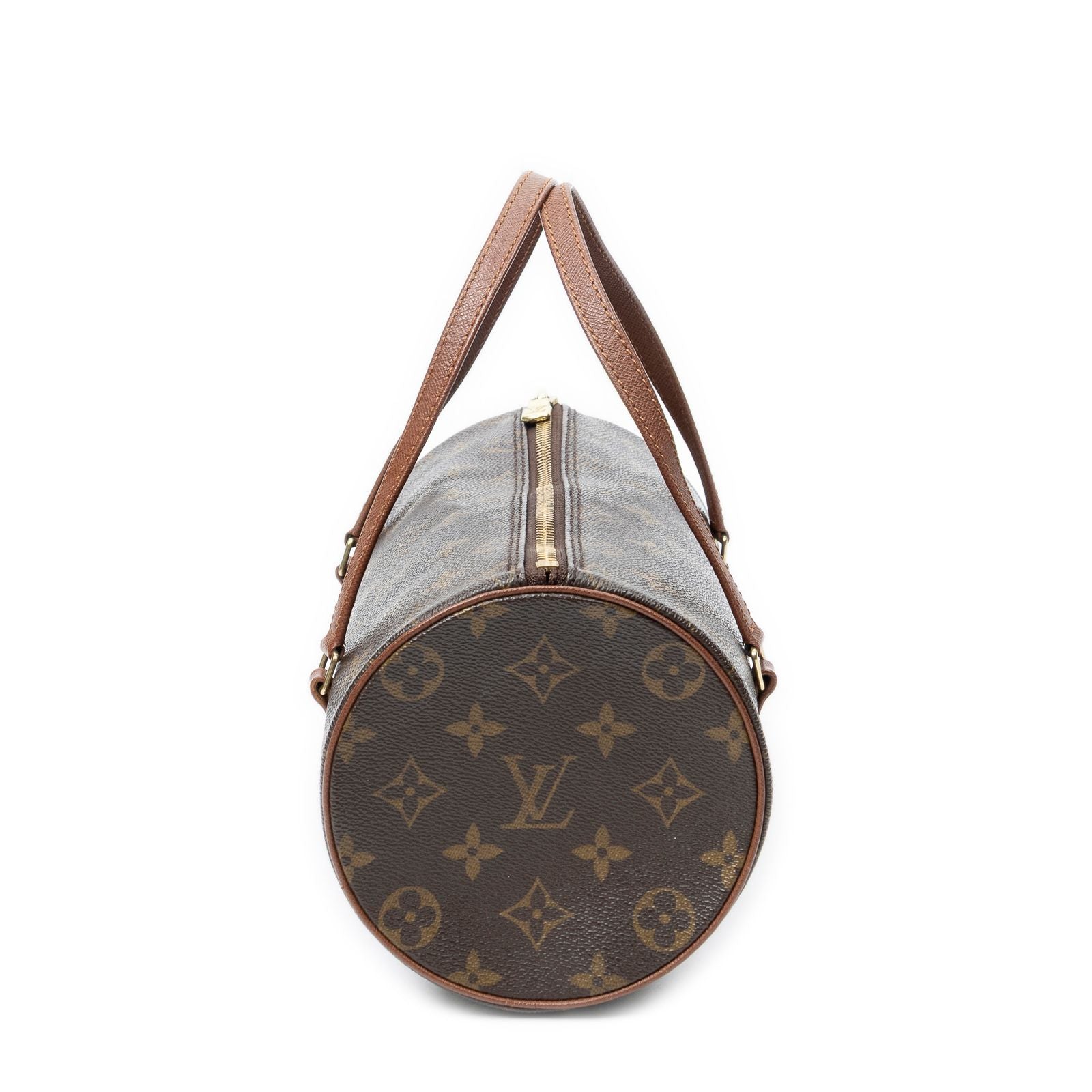 Louis Vuitton Papillon Brown Monogram Canvas Handbag — view 3