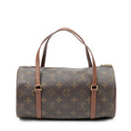 Louis Vuitton Papillon Brown Monogram Canvas Handbag — view 5