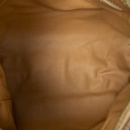 Celine Vintage Small Slip Pocket Boston Brown Macadam Canvas Shoulder — view 9