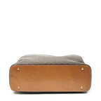 Celine Dome Bowla Bag Brown Macadam Canvas — view 6