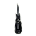 Prada Spazzolato Frame Bag Black Calfskin Leather — view 4