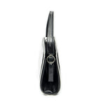 Prada Spazzolato Frame Bag Black Calfskin Leather — view 3