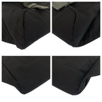 Prada Sports Black Gray Silver Nylon Belt Bag Waist Pouch — view 3
