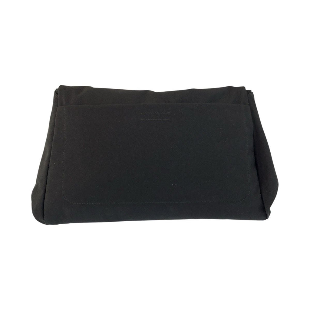 Prada Sports Black Gray Silver Nylon Belt Bag Waist Pouch — view 2