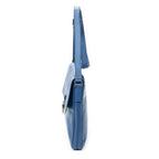 Prada Push Lock Flap Messenger Blue Saffiano Leather — view 3