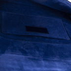 Saint Laurent Line Clutch Royal Blue Calfskin Leather — view 4