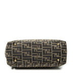 Fendi Small Pop Tote Brown Zucca Canvas — view 6