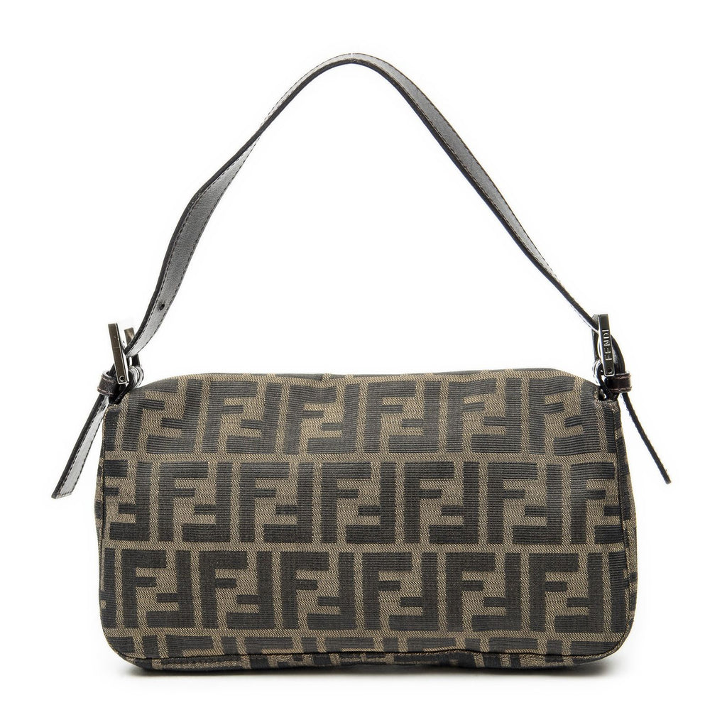 Fendi Baguette Brown Zucca Canvas Messenger — view 5