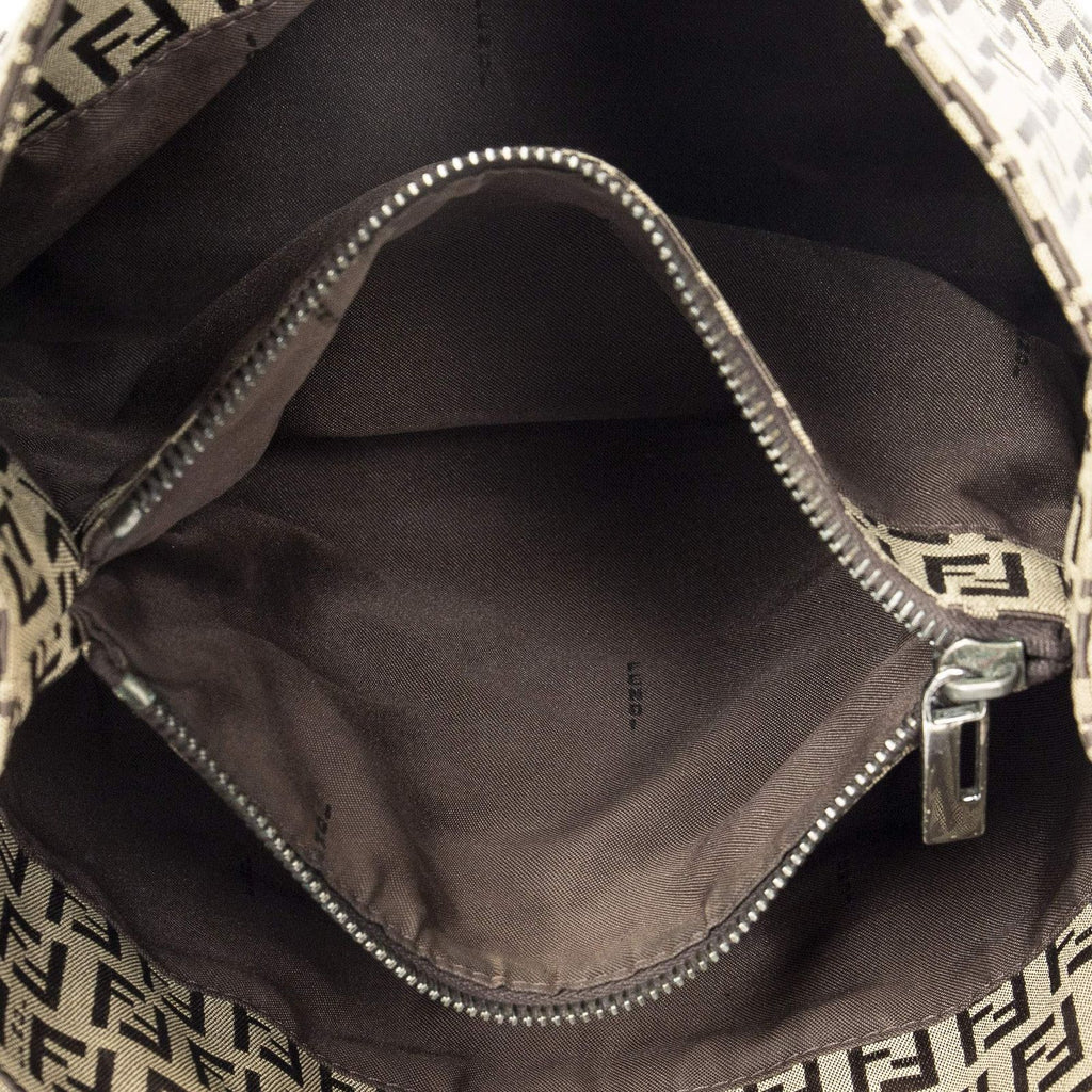 Fendi Small Joy Tote Beige Zucchino Canvas — view 9