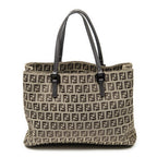 Fendi Small Joy Tote Beige Zucchino Canvas