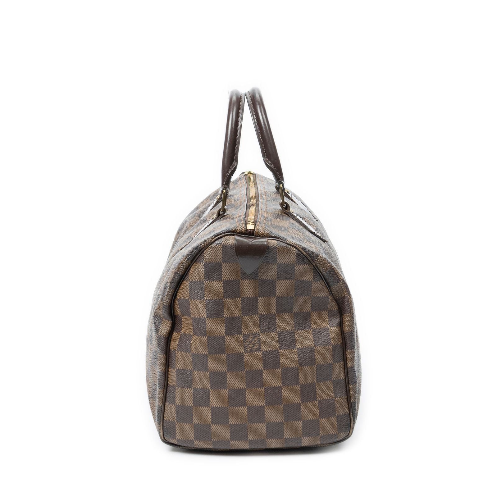 Louis Vuitton Speedy Brown Damier Ebene Handbag — view 4