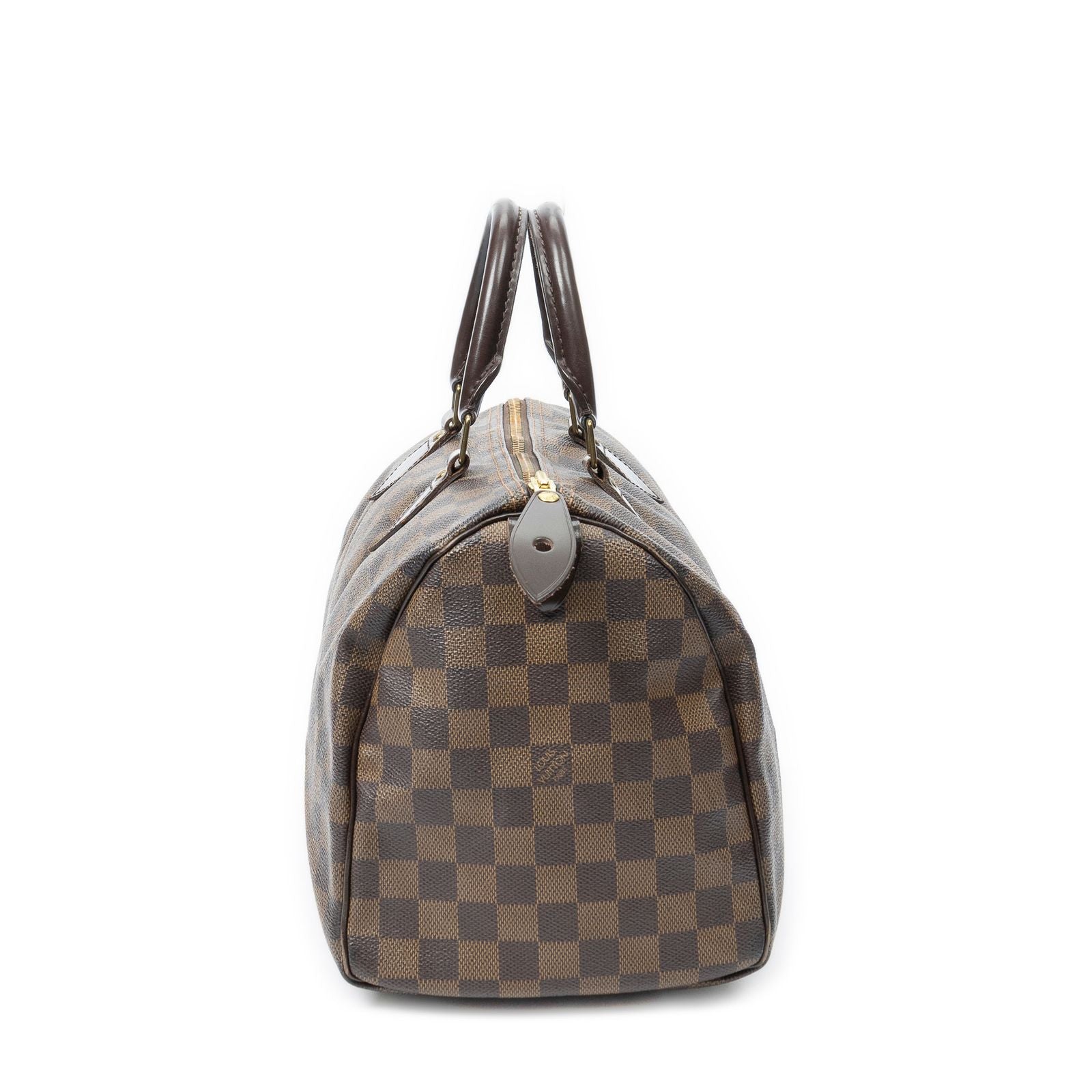 Louis Vuitton Speedy Brown Damier Ebene Handbag — view 3