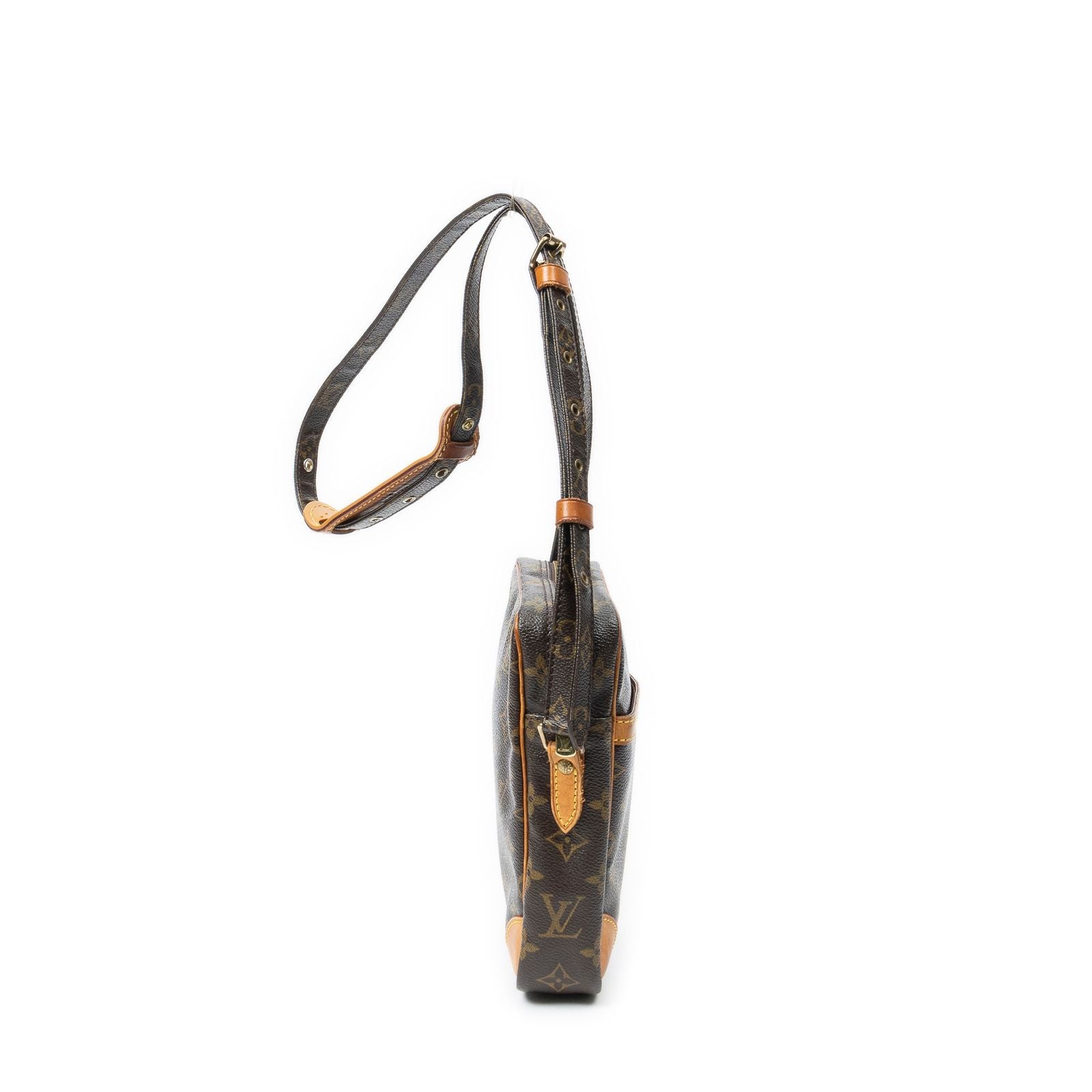 Louis Vuitton Danube Brown Monogram Canvas Crossbody — view 4