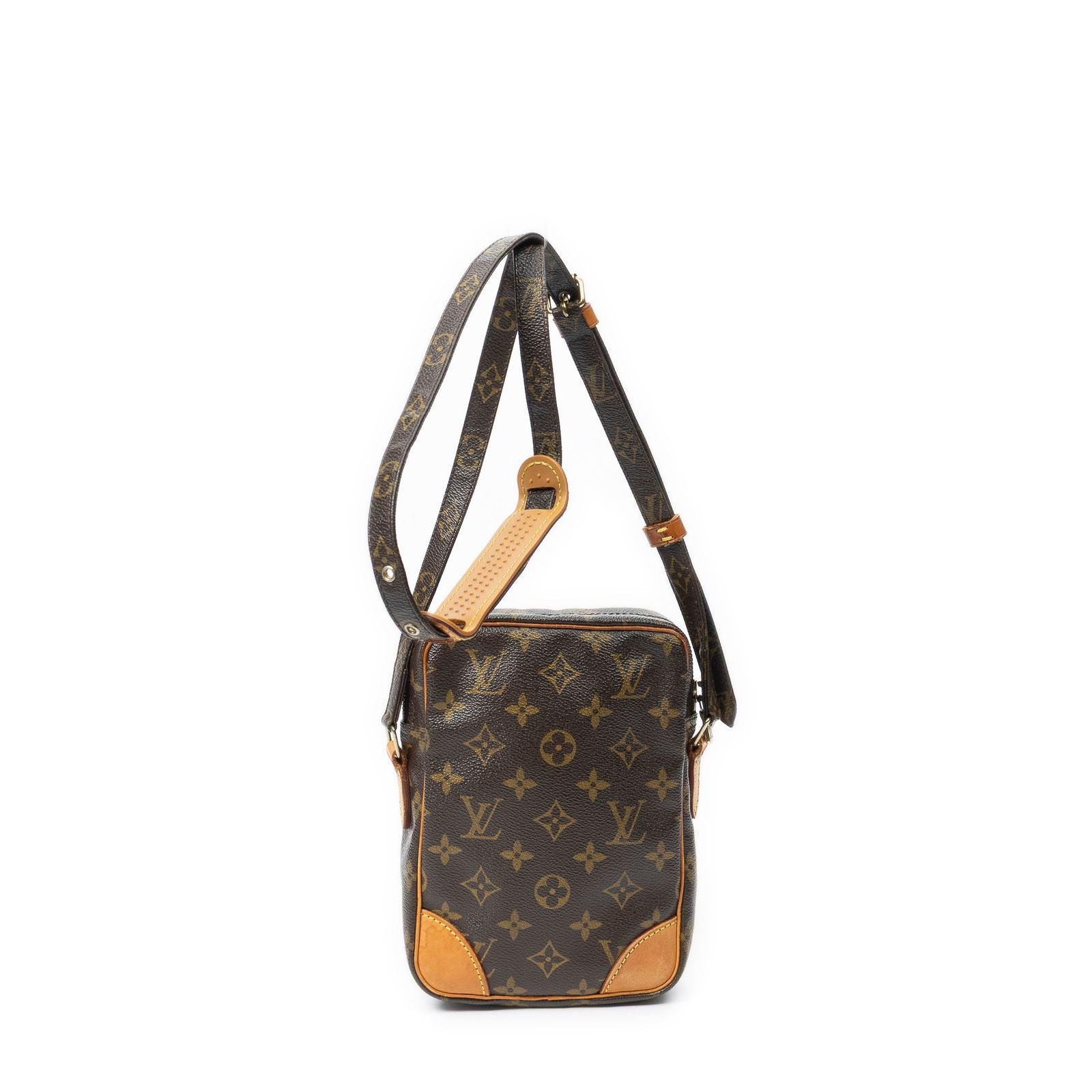 Louis Vuitton Danube Brown Monogram Canvas Crossbody — view 5